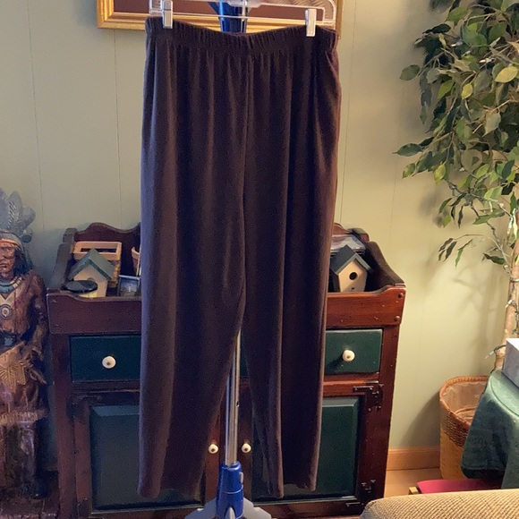 Only Necessities casual elastic waist pants 1X - Picture 1 of 8